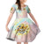 Sunflower Skull Family Matching Summer Maxi Dress and Hawaiian Shirt She Is Sunshine Mixed With A Little Hurricane - Wonder Print Shop