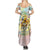 Sunflower Skull Family Matching Summer Maxi Dress and Hawaiian Shirt She Is Sunshine Mixed With A Little Hurricane - Wonder Print Shop