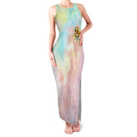 Sunflower Skull Family Matching Tank Maxi Dress and Hawaiian Shirt She Is Sunshine Mixed With A Little Hurricane - Wonder Print Shop