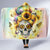 Sunflower Skull Hooded Blanket She Is Sunshine Mixed With A Little Hurricane