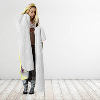 Sunflower Skull Hooded Blanket She Is Sunshine Mixed With A Little Hurricane