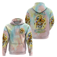 Sunflower Skull Hoodie She Is Sunshine Mixed With A Little Hurricane - Wonder Print Shop