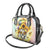 Sunflower Skull Shoulder Handbag She Is Sunshine Mixed With A Little Hurricane
