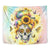 Sunflower Skull Tapestry She Is Sunshine Mixed With A Little Hurricane - Wonder Print Shop