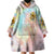 Sunflower Skull Wearable Blanket Hoodie She Is Sunshine Mixed With A Little Hurricane - Wonder Print Shop