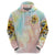 Sunflower Skull Zip Hoodie She Is Sunshine Mixed With A Little Hurricane - Wonder Print Shop