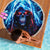 Thunder Skull Beach Blanket I'm Not Anti Social I'm Just Not User Friendly - Wonder Print Shop
