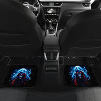 Thunder Skull Car Mats I'm Not Anti Social I'm Just Not User Friendly - Wonder Print Shop