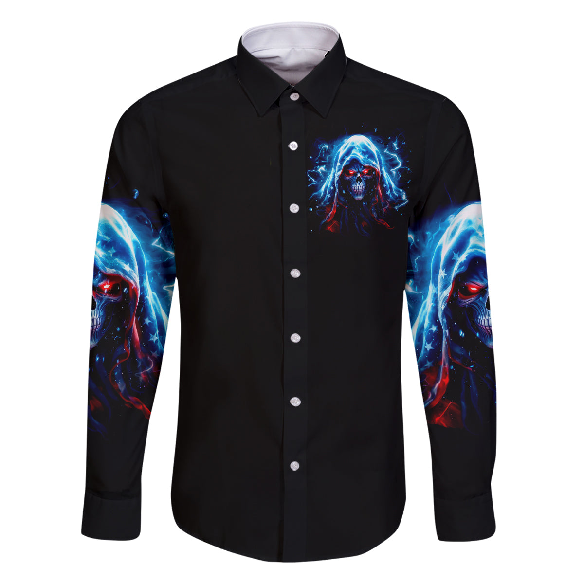 Thunder Skull Family Matching Off Shoulder Short Dress and Hawaiian Shirt I'm Not Anti Social I'm Just Not User Friendly - Wonder Print Shop