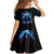 Thunder Skull Family Matching Summer Maxi Dress and Hawaiian Shirt I'm Not Anti Social I'm Just Not User Friendly - Wonder Print Shop