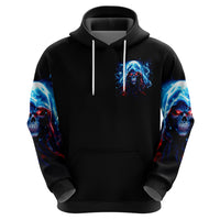 Thunder Skull Hoodie I'm Not Anti Social I'm Just Not User Friendly - Wonder Print Shop
