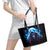 Thunder Skull Leather Tote Bag I'm Not Anti Social I'm Just Not User Friendly - Wonder Print Shop