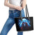 Thunder Skull Leather Tote Bag I'm Not Anti Social I'm Just Not User Friendly - Wonder Print Shop
