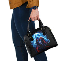 Thunder Skull Shoulder Handbag I'm Not Anti Social I'm Just Not User Friendly