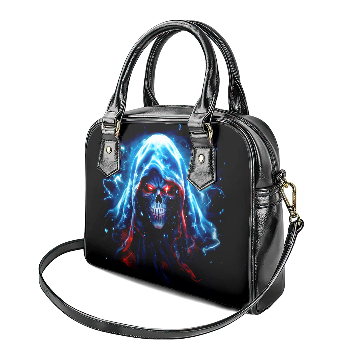 Thunder Skull Shoulder Handbag I'm Not Anti Social I'm Just Not User Friendly