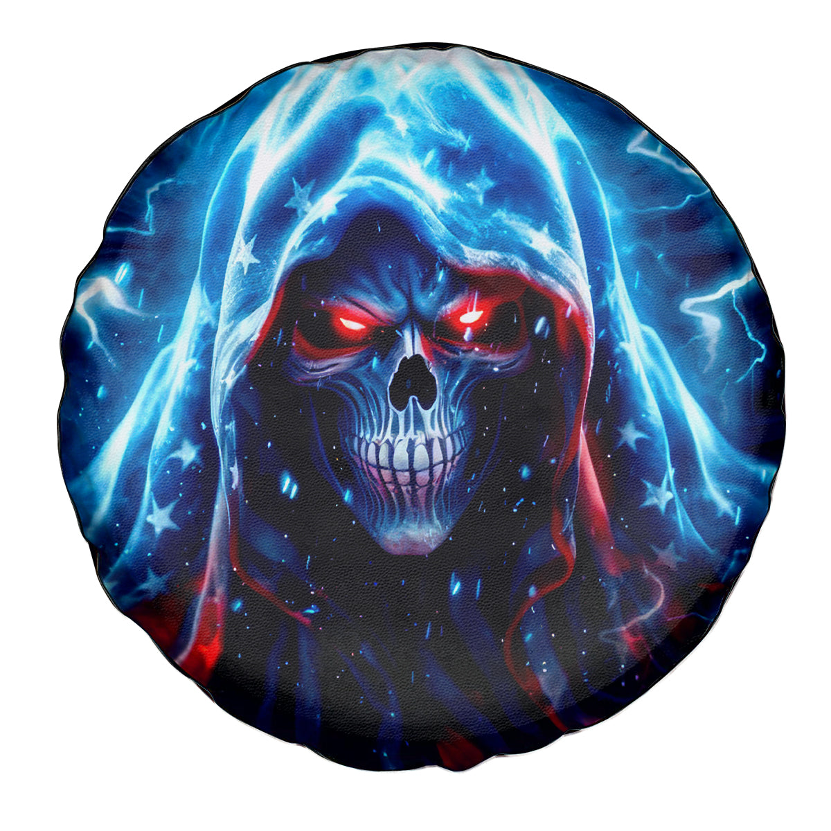 Thunder Skull Spare Tire Cover I'm Not Anti Social I'm Just Not User Friendly - Wonder Print Shop