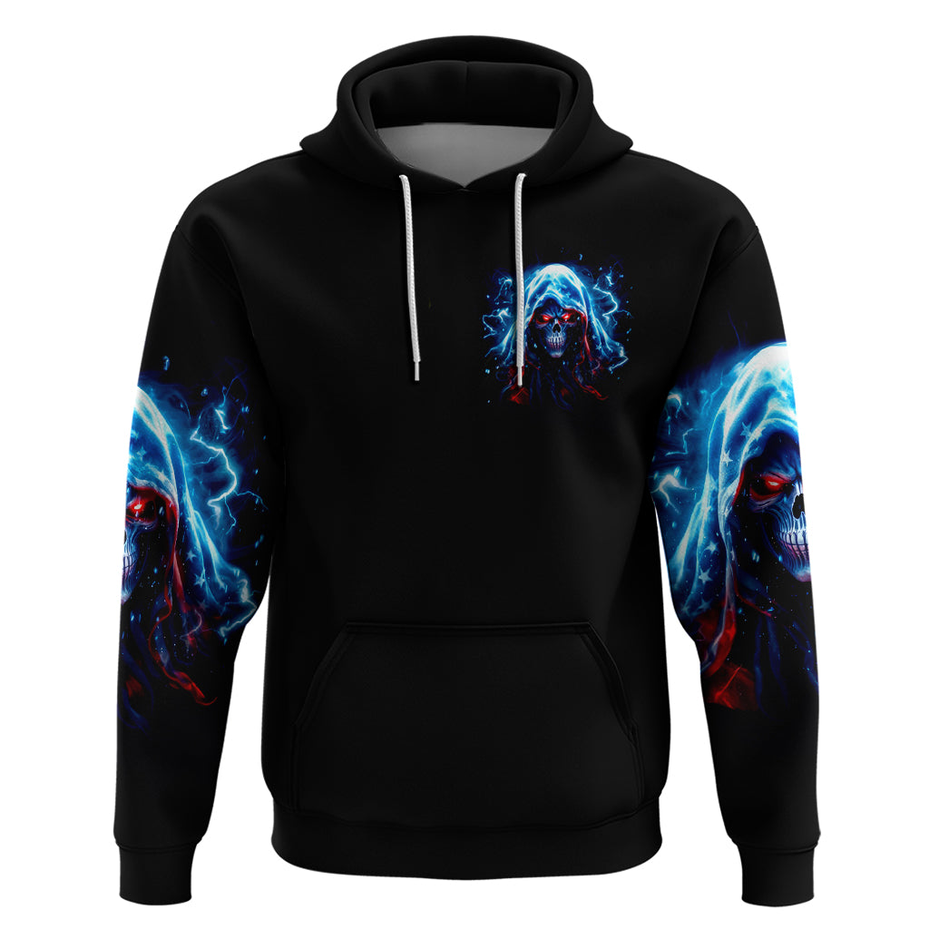 Thunder Skull Zip Hoodie I'm Not Anti Social I'm Just Not User Friendly - Wonder Print Shop