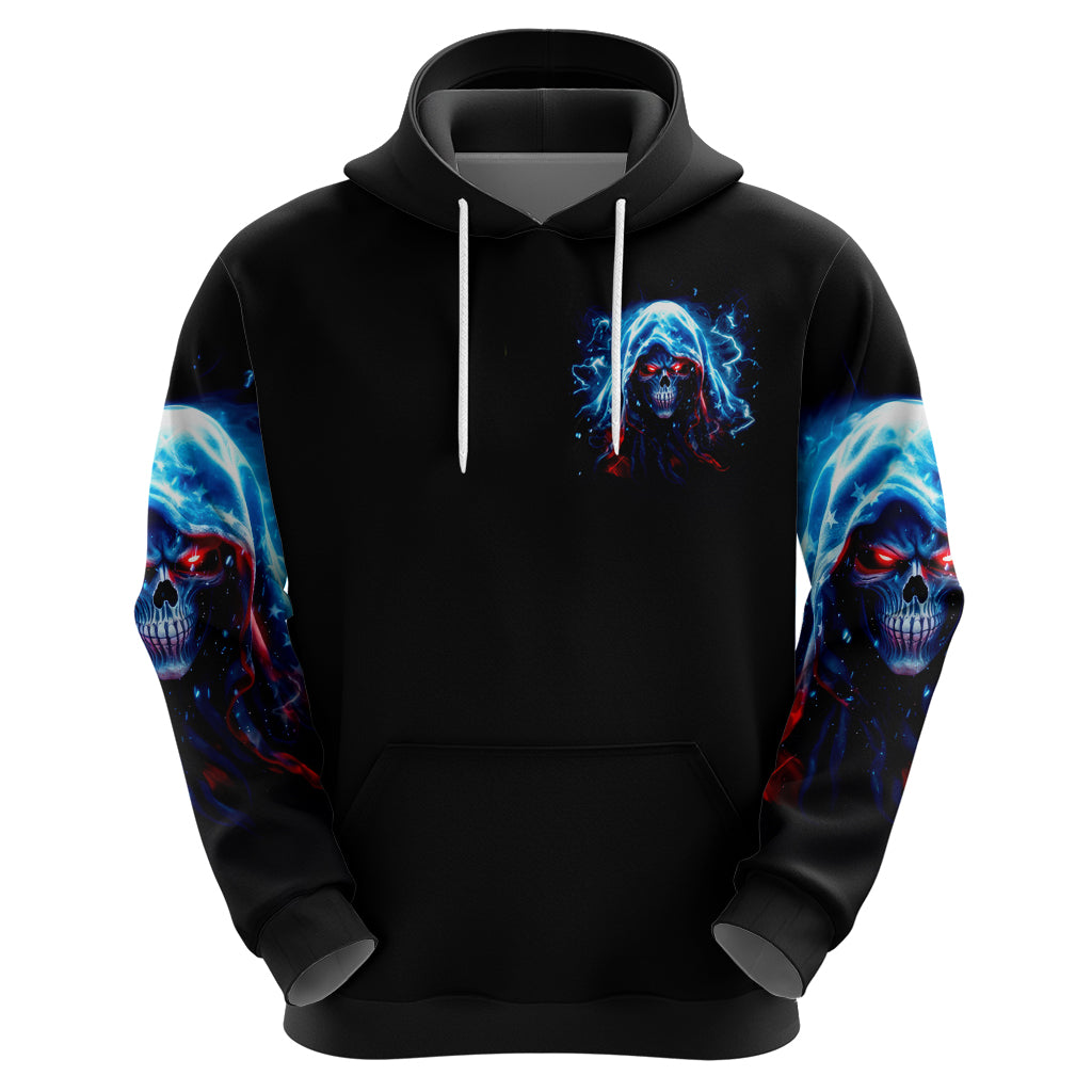 Thunder Skull Zip Hoodie I'm Not Anti Social I'm Just Not User Friendly - Wonder Print Shop
