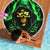 Flame Skull Beach Blanket Of Course I'm Going To Hell I'm Just Here To Pick You Up - Wonder Print Shop