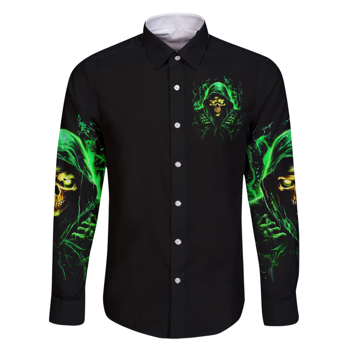 Flame Skull Family Matching Puletasi and Hawaiian Shirt Of Course I'm Going To Hell I'm Just Here To Pick You Up - Wonder Print Shop