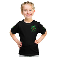 Flame Skull Kid T Shirt Of Course I'm Going To Hell I'm Just Here To Pick You Up - Wonder Print Shop