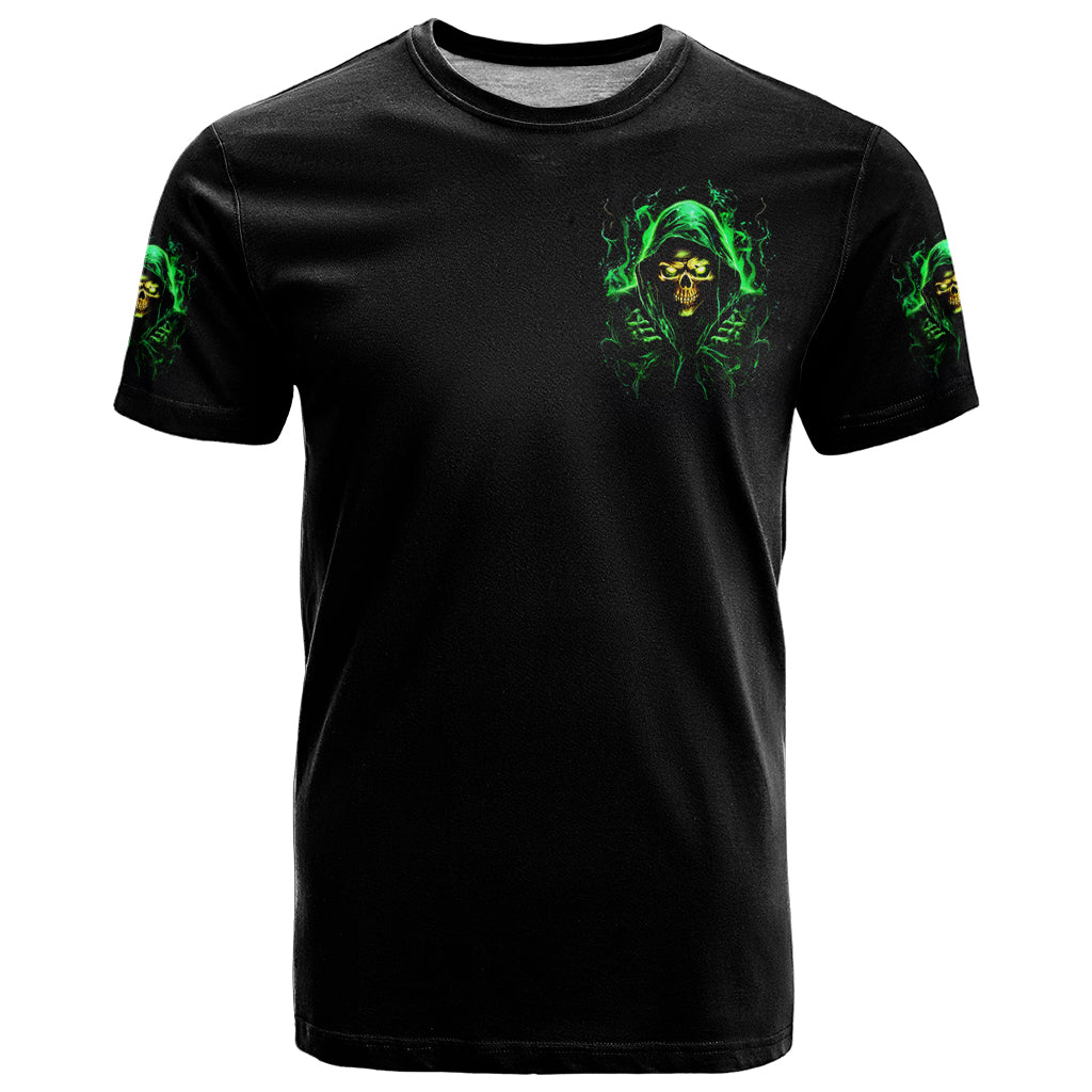 Flame Skull T Shirt Of Course I'm Going To Hell I'm Just Here To Pick You Up - Wonder Print Shop