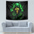 Flame Skull Tapestry Of Course I'm Going To Hell I'm Just Here To Pick You Up - Wonder Print Shop