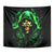 Flame Skull Tapestry Of Course I'm Going To Hell I'm Just Here To Pick You Up - Wonder Print Shop