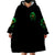 Flame Skull Wearable Blanket Hoodie Of Course I'm Going To Hell I'm Just Here To Pick You Up - Wonder Print Shop