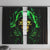 Flame Skull Window Curtain Of Course I'm Going To Hell I'm Just Here To Pick You Up - Wonder Print Shop