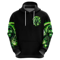 Flame Reaper Skull Hoodie Stop Asking Why I'm An Asshole I Don't Ask Why You So Stupid - Wonder Print Shop
