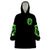 Flame Reaper Skull Wearable Blanket Hoodie Stop Asking Why I'm An Asshole I Don't Ask Why You So Stupid - Wonder Print Shop