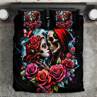 Couple Skull Bedding Set From Our Firse Kiss - Wonder Print Shop