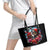 Couple Skull Leather Tote Bag From Our Firse Kiss - Wonder Print Shop