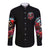 Couple Skull Long Sleeve Button Shirt From Our Firse Kiss - Wonder Print Shop