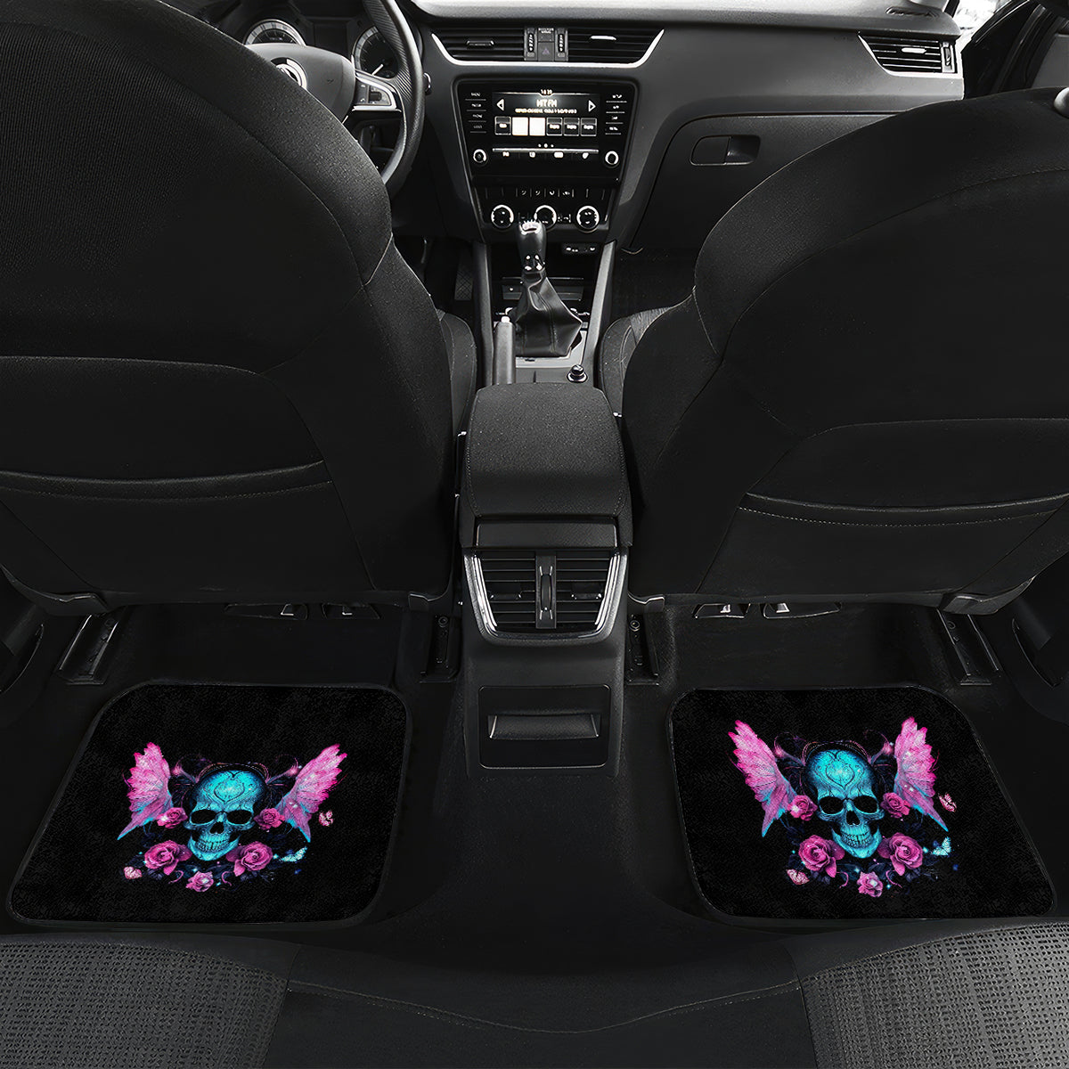 Fairy Skull Car Mats The Good Girl In Me Got Tired Of The Bullshit - Wonder Print Shop