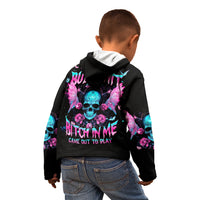 Fairy Skull Kid Hoodie The Good Girl In Me Got Tired Of The Bullshit - Wonder Print Shop