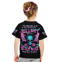 Fairy Skull Kid T Shirt The Good Girl In Me Got Tired Of The Bullshit - Wonder Print Shop
