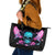 Fairy Skull Leather Tote Bag The Good Girl In Me Got Tired Of The Bullshit - Wonder Print Shop