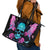 Fairy Skull Leather Tote Bag The Good Girl In Me Got Tired Of The Bullshit - Wonder Print Shop