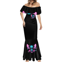 Fairy Skull Mermaid Dress The Good Girl In Me Got Tired Of The Bullshit - Wonder Print Shop