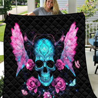 Fairy Skull Quilt The Good Girl In Me Got Tired Of The Bullshit - Wonder Print Shop
