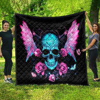 Fairy Skull Quilt The Good Girl In Me Got Tired Of The Bullshit - Wonder Print Shop
