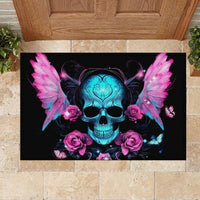 Fairy Skull Rubber Doormat The Good Girl In Me Got Tired Of The Bullshit - Wonder Print Shop