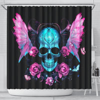 Fairy Skull Shower Curtain The Good Girl In Me Got Tired Of The Bullshit