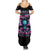 Fairy Skull Summer Maxi Dress The Good Girl In Me Got Tired Of The Bullshit - Wonder Print Shop