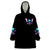 Fairy Skull Wearable Blanket Hoodie The Good Girl In Me Got Tired Of The Bullshit - Wonder Print Shop