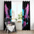 Fairy Skull Window Curtain The Good Girl In Me Got Tired Of The Bullshit - Wonder Print Shop