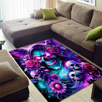 Fairy Skull Area Rug The Good Girl In Me Got Tired Of The Bullshit - Wonder Print Shop