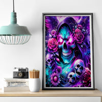 Fairy Skull Canvas Wall Art The Good Girl In Me Got Tired Of The Bullshit - Wonder Print Shop